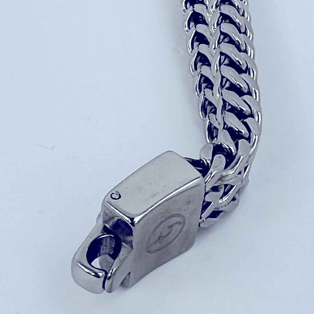 JEAN CLAUDE JEWELRY, DEL ARTE DOUBLE BRACELET, STAINLESS STEEL HORSE SHOE CLASP - Picture 6 of 9